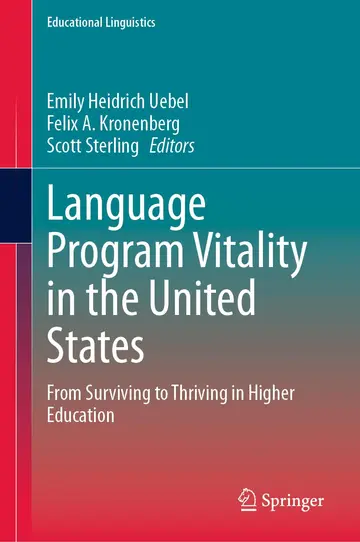 Cover of Language Program Vitality in the United States