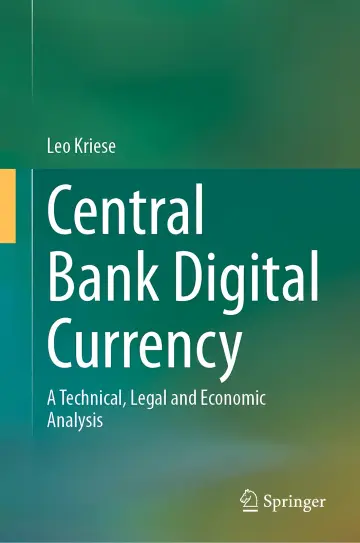 Cover of Central Bank Digital Currency