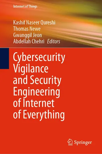 Cover of Cybersecurity Vigilance and Security Engineering of Internet of Everything