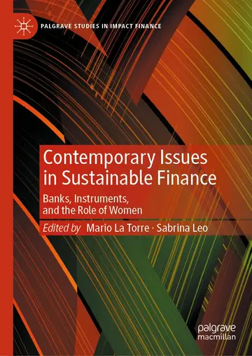 Cover of Contemporary Issues in Sustainable Finance