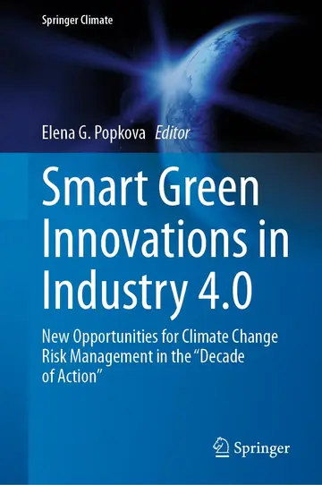 Cover of Smart Green Innovations in Industry 4.0