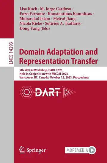 Cover of Domain Adaptation and Representation Transfer