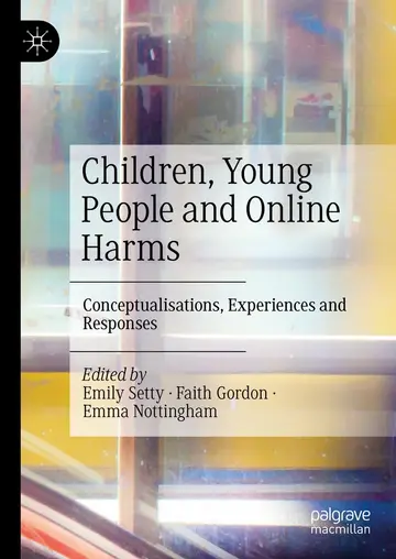 Cover of Children, Young People and Online Harms