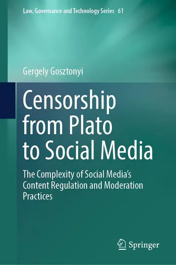 Cover of Censorship from Plato to Social Media