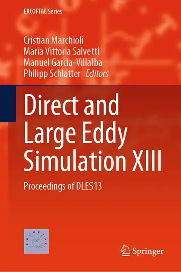 Cover of Direct and Large Eddy Simulation XIII