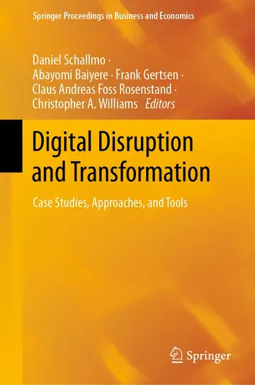 Cover of Digital Disruption and Transformation