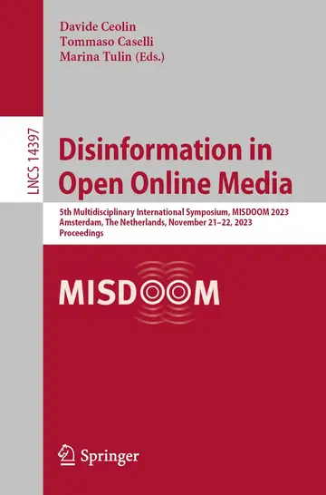 Cover of Disinformation in Open Online Media