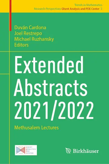 Cover of Extended Abstracts 2021/2022