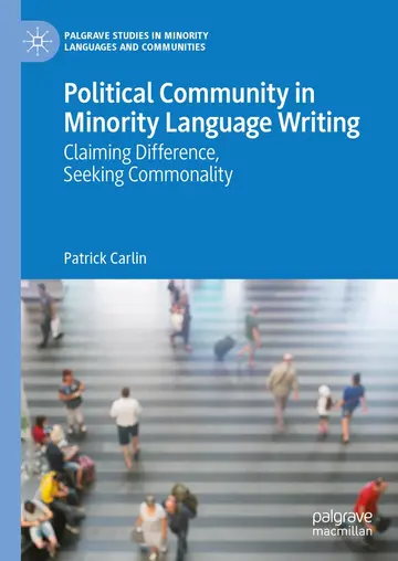 Cover of Political Community in Minority Language Writing