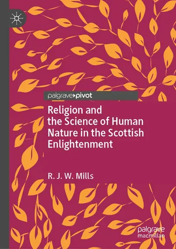 Cover of Religion and the Science of Human Nature in the Scottish Enlightenment