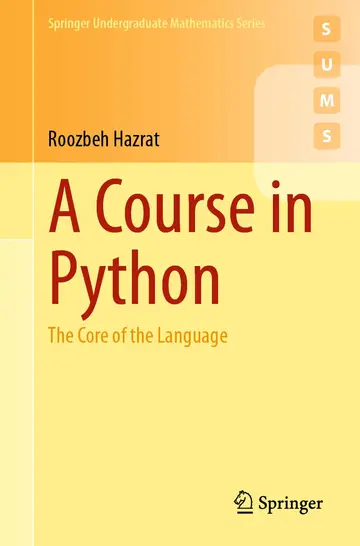 Cover of A Course in Python