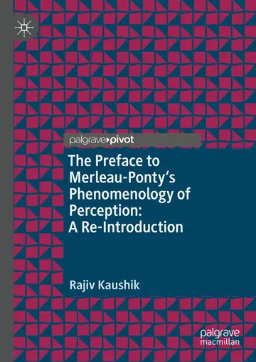 Cover of The Preface to Merleau-Ponty's Phenomenology of Perception