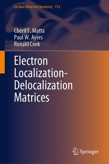 Cover of Electron Localization-Delocalization Matrices