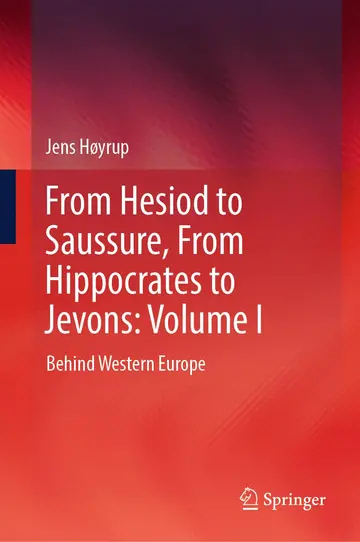 Cover of From Hesiod to Saussure, from Hippocrates to Jevons