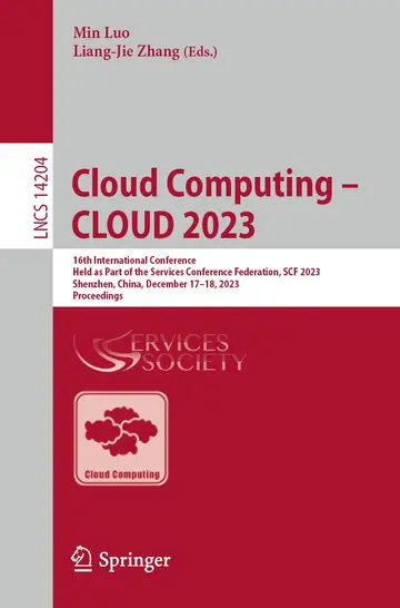 Cover of Cloud Computing – CLOUD 2023