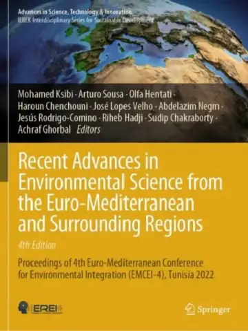 Cover of Recent Advances in Environmental Science from the Euro-Mediterranean and Surrounding Regions