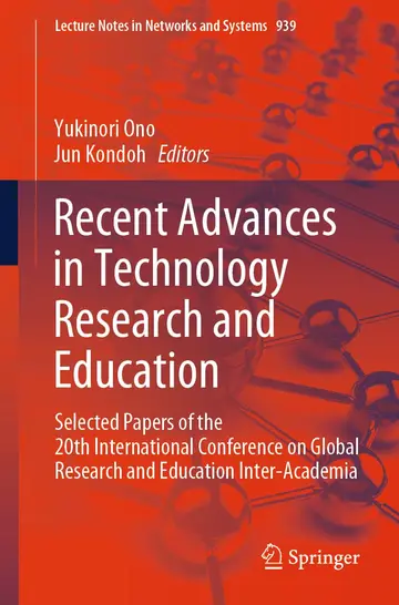 Cover of Recent Advances in Technology Research and Education