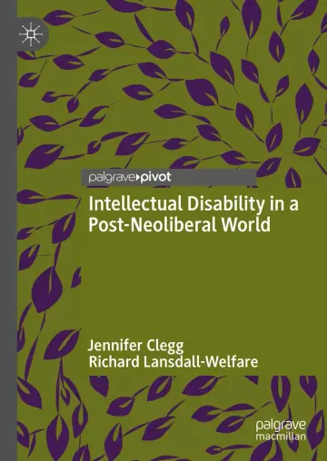 Cover of Intellectual Disability in a Post-Neoliberal World
