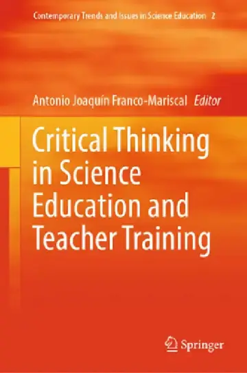 Cover of Critical Thinking in Science Education and Teacher Training