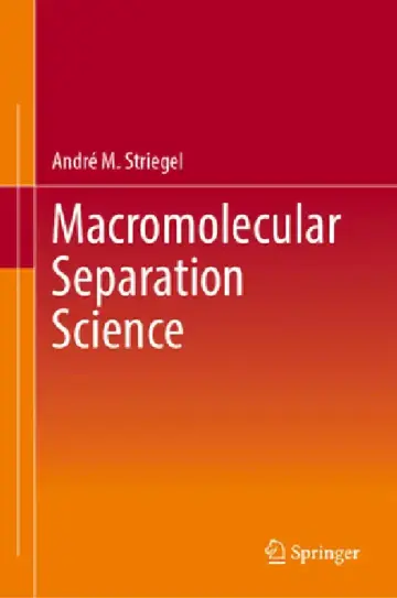 Cover of Macromolecular Separation Science