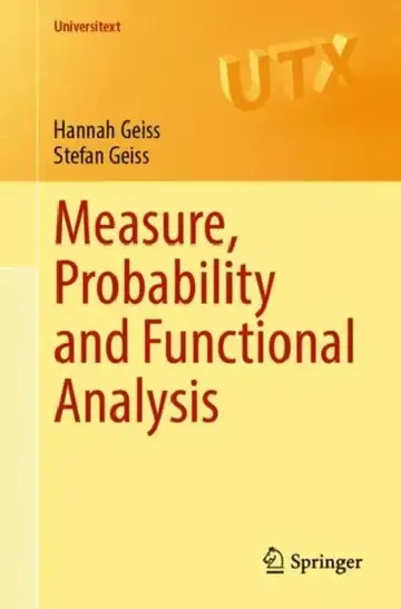 Cover of Measure, Probability and Functional Analysis