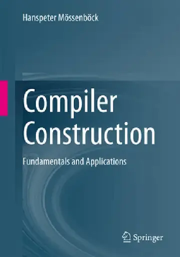Cover of Compiler Construction