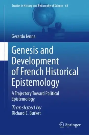 Cover of Genesis and Development of French Historical Epistemology
