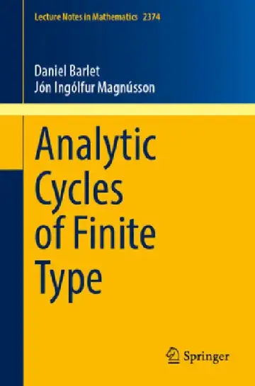 Cover of Analytic Cycles of Finite Type