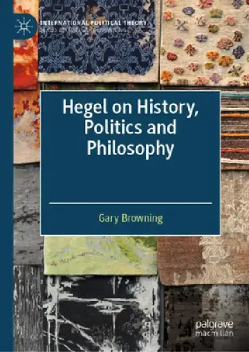 Cover of Hegel on History, Politics and Philosophy