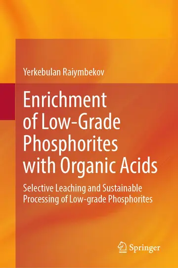 Cover of Enrichment of Low-grade Phosphorites with Organic Acids