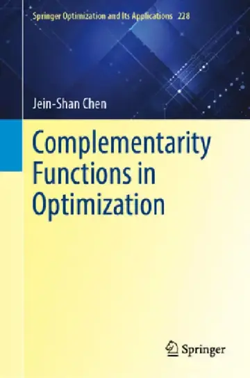 Cover of Complementarity Functions in Optimization