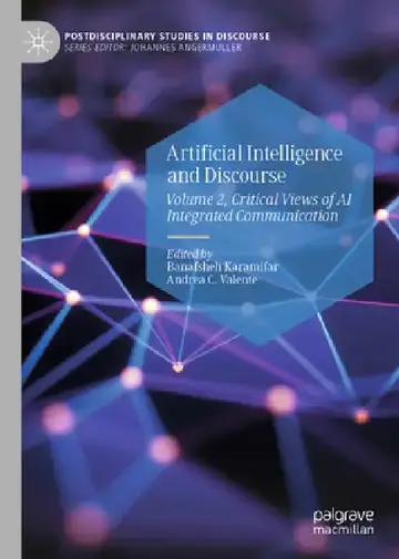 Cover of Artificial Intelligence and Discourse
