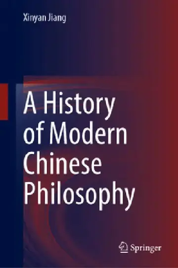 Cover of A History of Modern Chinese Philosophy