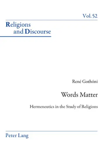Cover of Words Matter