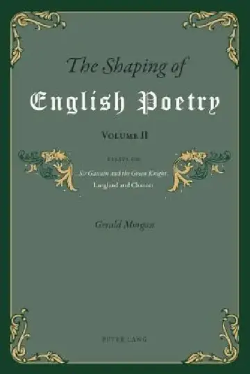 Cover of The Shaping of English Poetry- Volume II