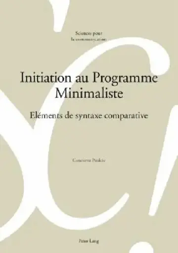 Cover of Initiation au Programme Minimaliste