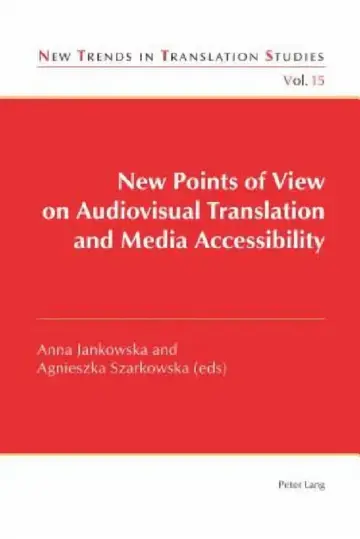 Cover of New Points of View on Audiovisual Translation and Media Accessibility