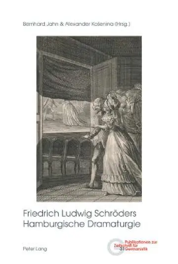 Cover of Friedrich Ludwig Schroeders Hamburgische Dramaturgie