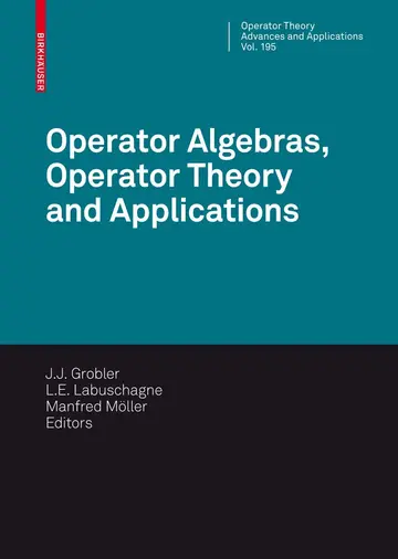 Cover of Operator Algebras, Operator Theory and Applications