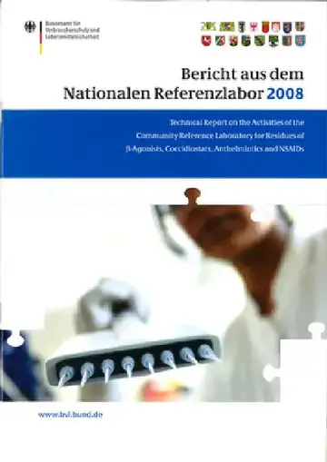 Cover of Berichte Der Nationalen Referenzlaboratorien 2008
