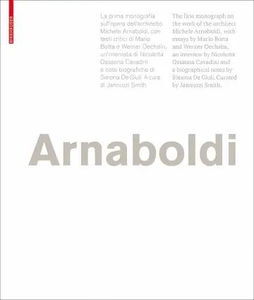 Cover of Michele Arnaboldi Architect