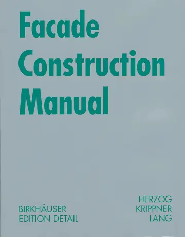Cover of Facade Construction Manual