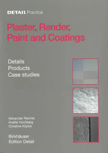 Cover of Plaster, Render, Paint and Coatings