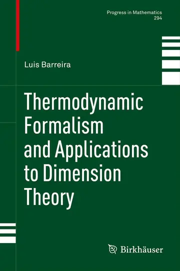 Cover of Thermodynamic Formalism and Applications to Dimension Theory