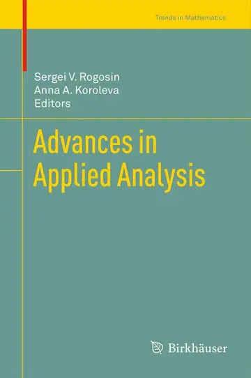 Cover of Advances in Applied Analysis