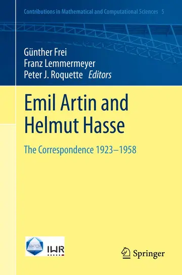 Cover of Emil Artin and Helmut Hasse