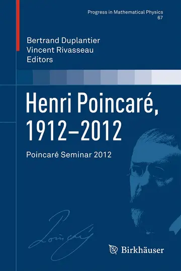 Cover of Henri Poincaré, 1912–2012