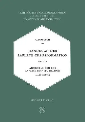 Cover of Handbuch Der Laplace-Transformation