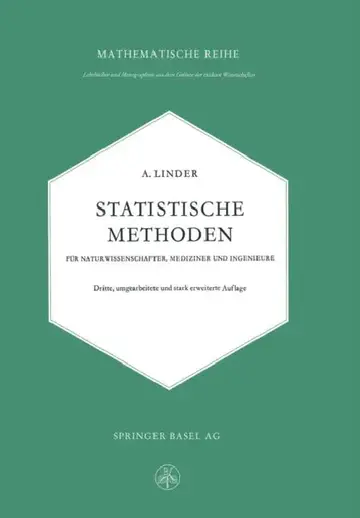 Cover of Statistische Methoden Für Naturwissenschafter, Mediziner Und Ingenieure