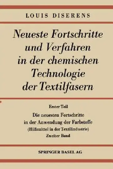 Cover of Die Neuesten Fortschritte in Der Anwendung Der Farbstoffe